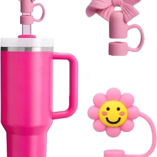 1717 SILICON STRAW COVER FOR TUMBLER ( 2 PCS ) 