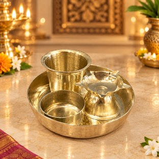 1822 4 IN 1 MINI POOJA THALI