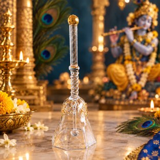 1805 CRYSTAL GLASS BELL