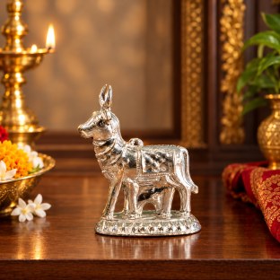 1815 GERMAN SILVER MINI COW