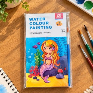 130 WATER COLOURING BOOK PAGE - 20