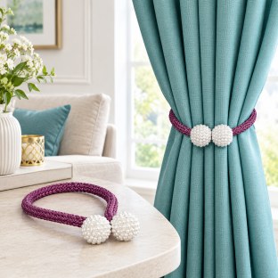1862 1 PAIR CURTAIN HOOK 
