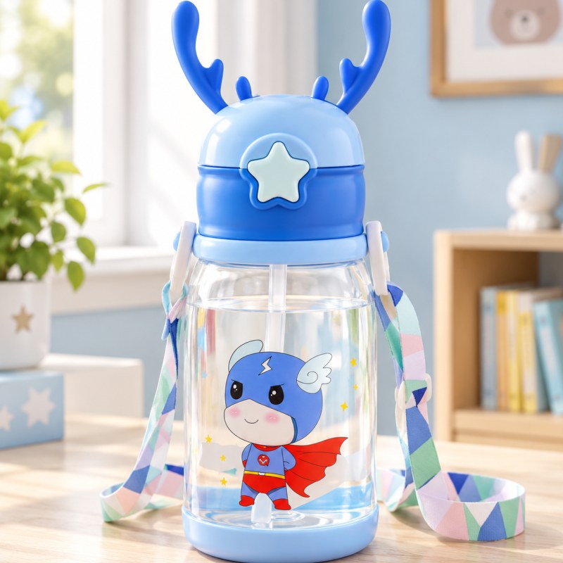 591 CUTE WATER BOTTLE SIPPER FOR KIDS 